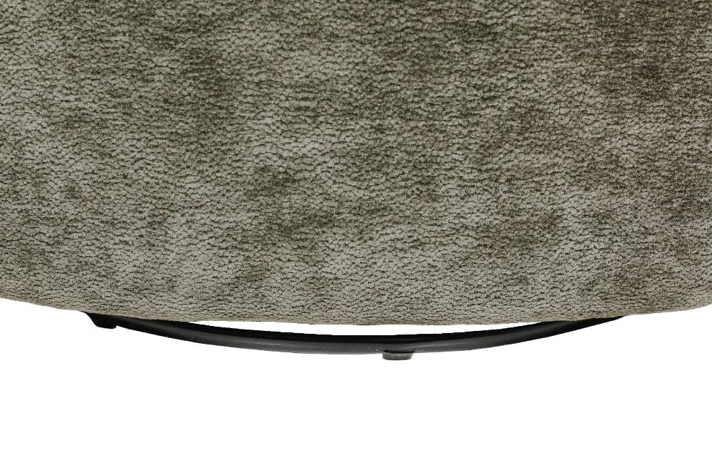 Aera Swivel Accent Chair Green Base Detail