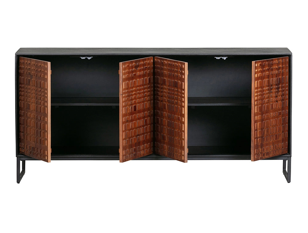 Allen Sideboard - Walnut/Black 3