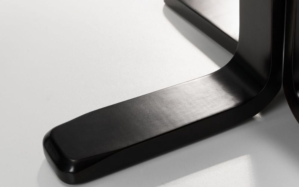 Ally Swivel Massage Stool Grey Base Detail