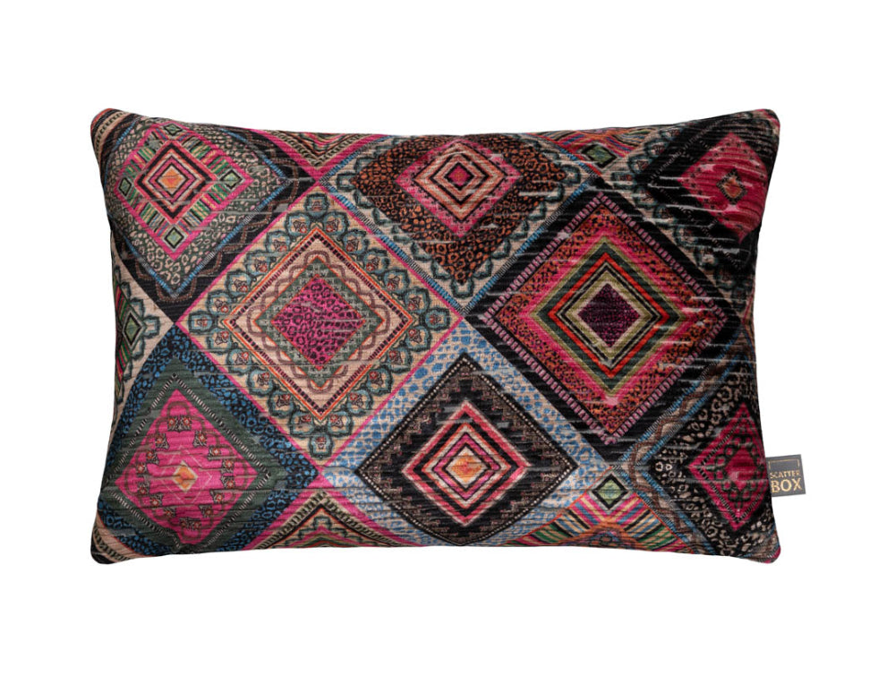 Amara 350x500mm Cushion Pink Black