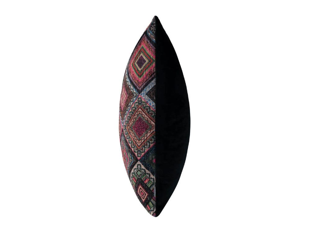 Amara Cushion Pink Black 2