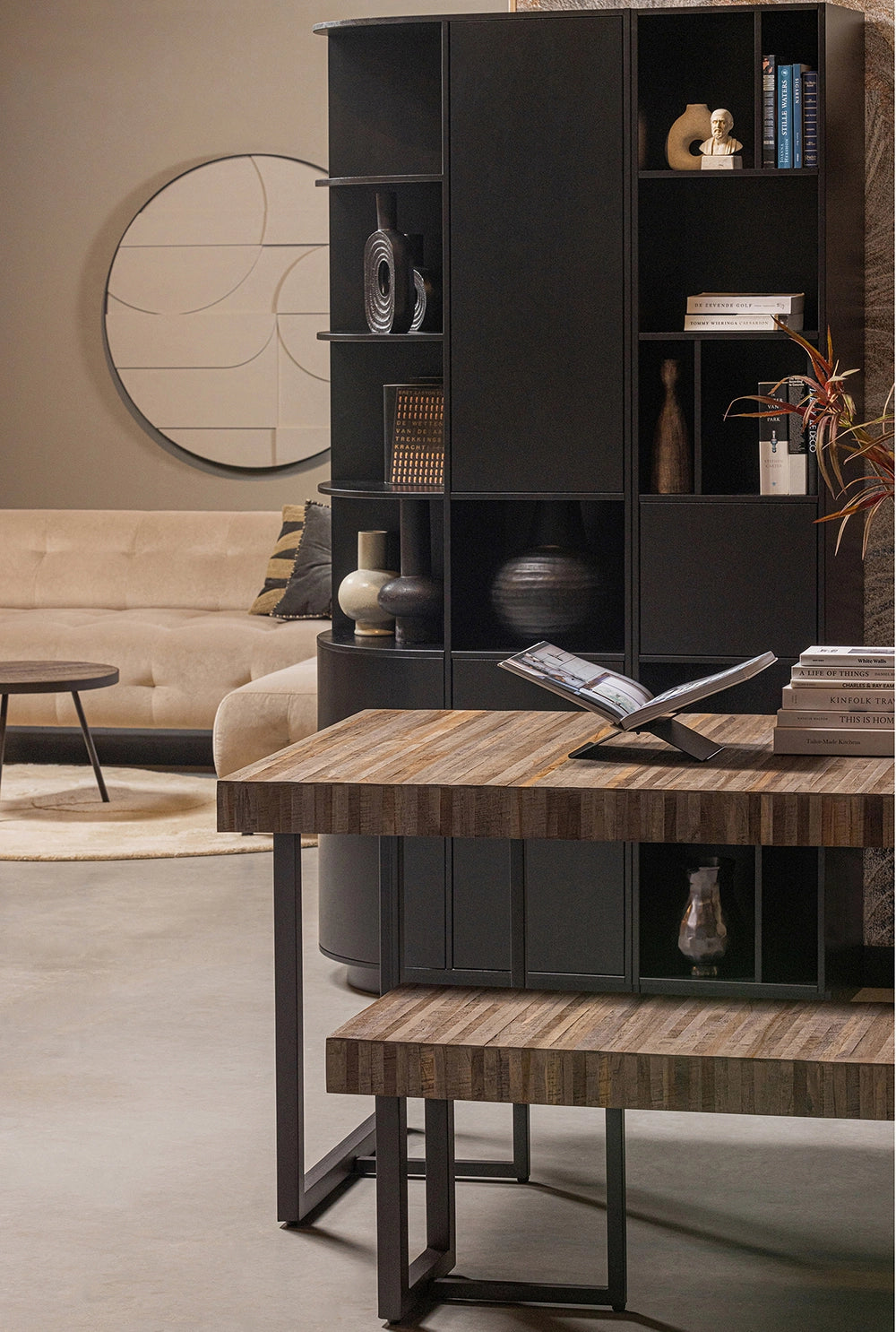 Amie Dining Bench Natural 4 Material Detail