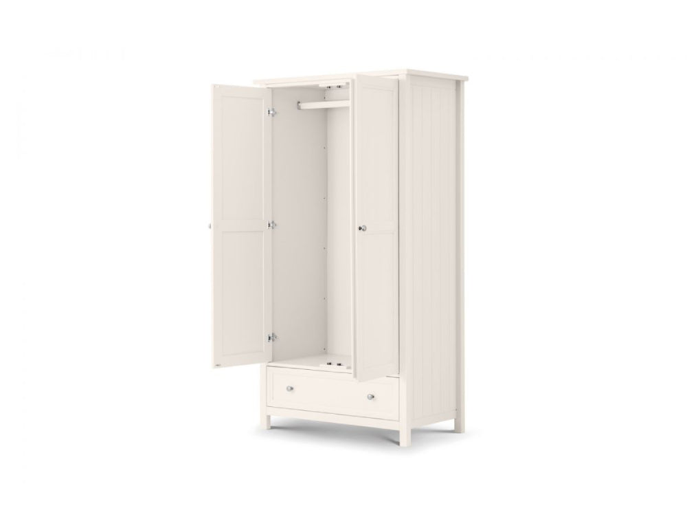 Anne 2 Door Combination Wardrobe Surf White 2