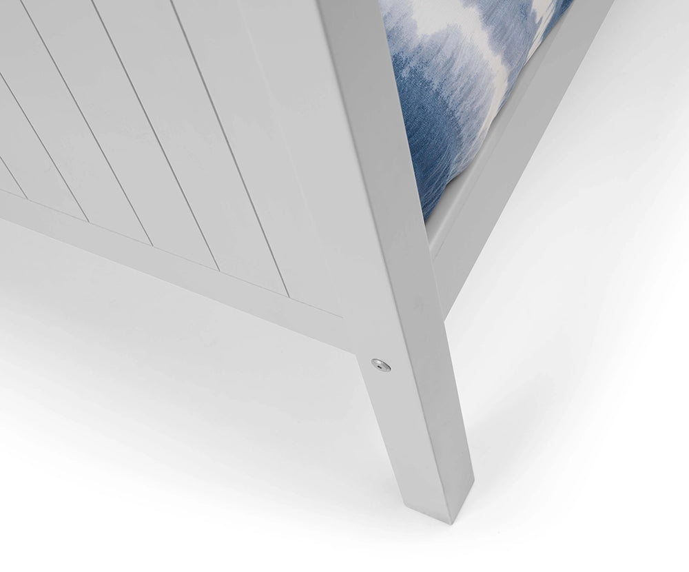 Anne Bunk Bed Dove Grey Leg Detail