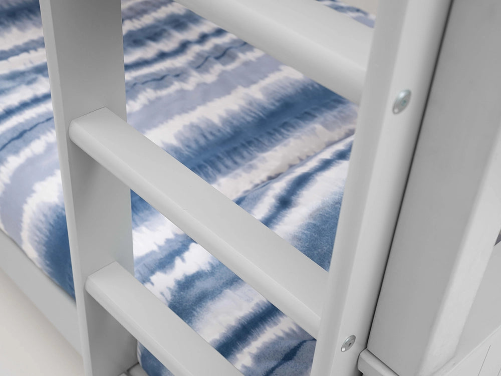 Anne Bunk Bed Dove Grey Steps Detail