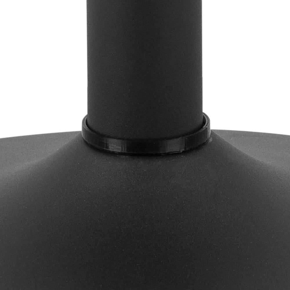Antonio Coffee Table Black Leg Detail