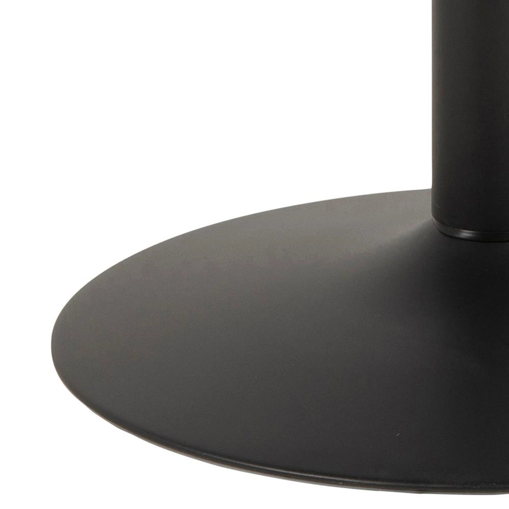 Antonio Round Dining Table Black Base Detail