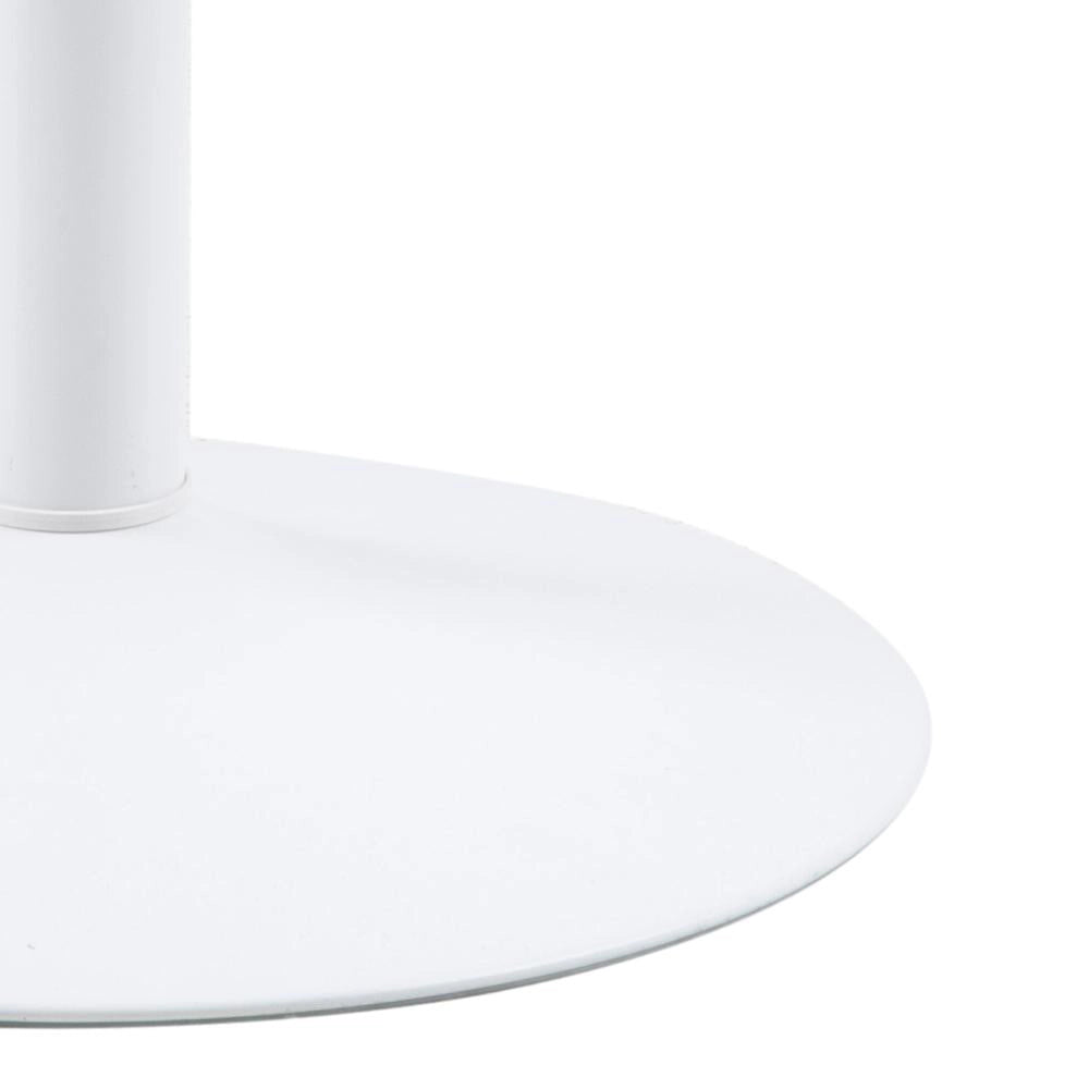 Antonio Round Dining Table White Base Detail