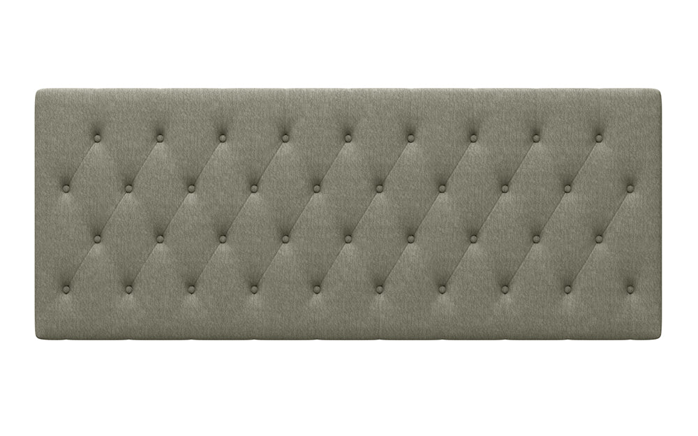 Aspen Headboard 24" High in Graceland Silver