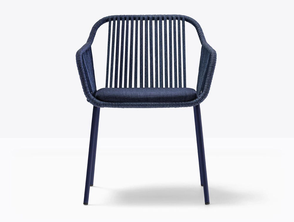 Babila Twist Dining Chair with Armrests 3