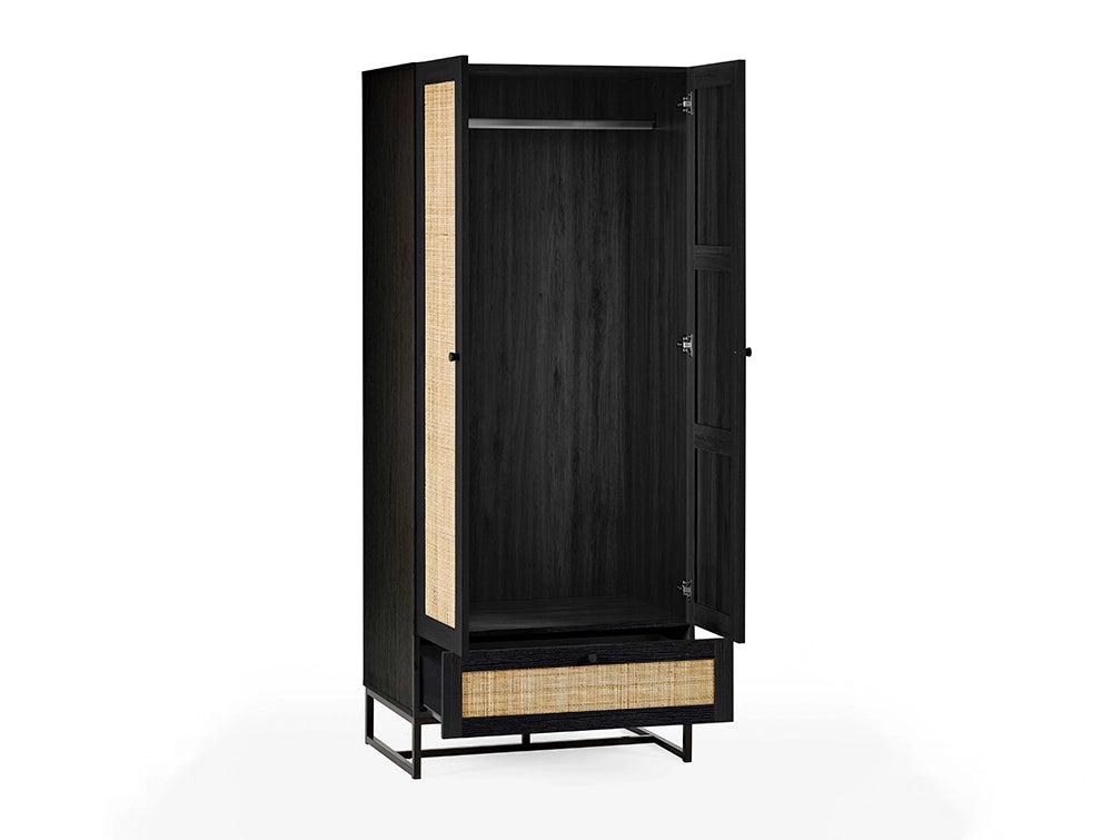 Bari Wardrobe Black 4