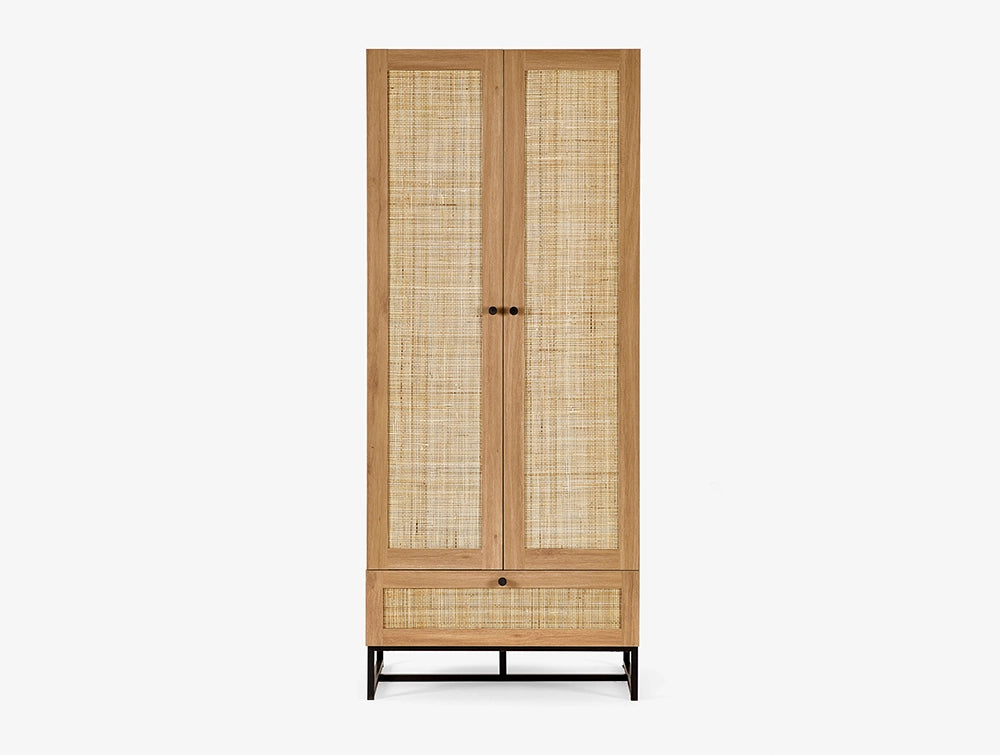 Bari Wardrobe Oak 2