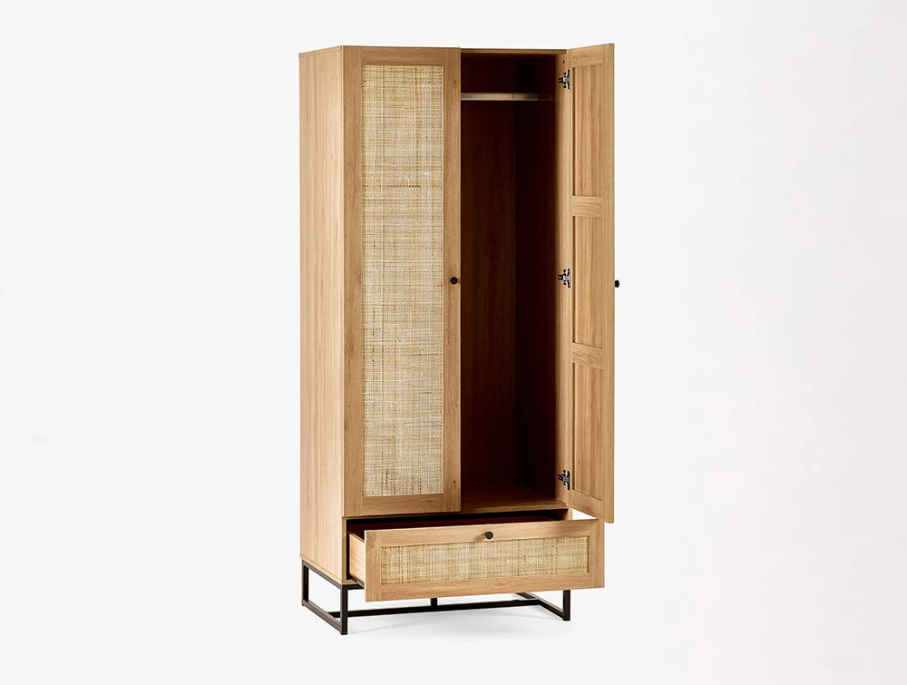 Bari Wardrobe Oak 3