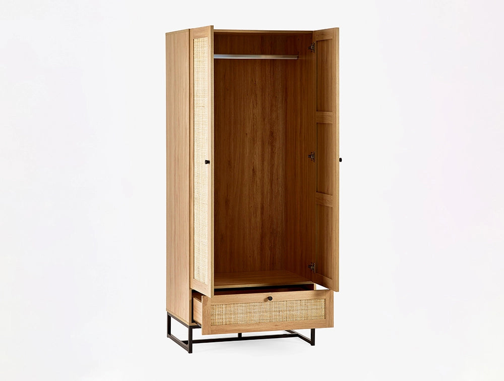 Bari Wardrobe Oak 4