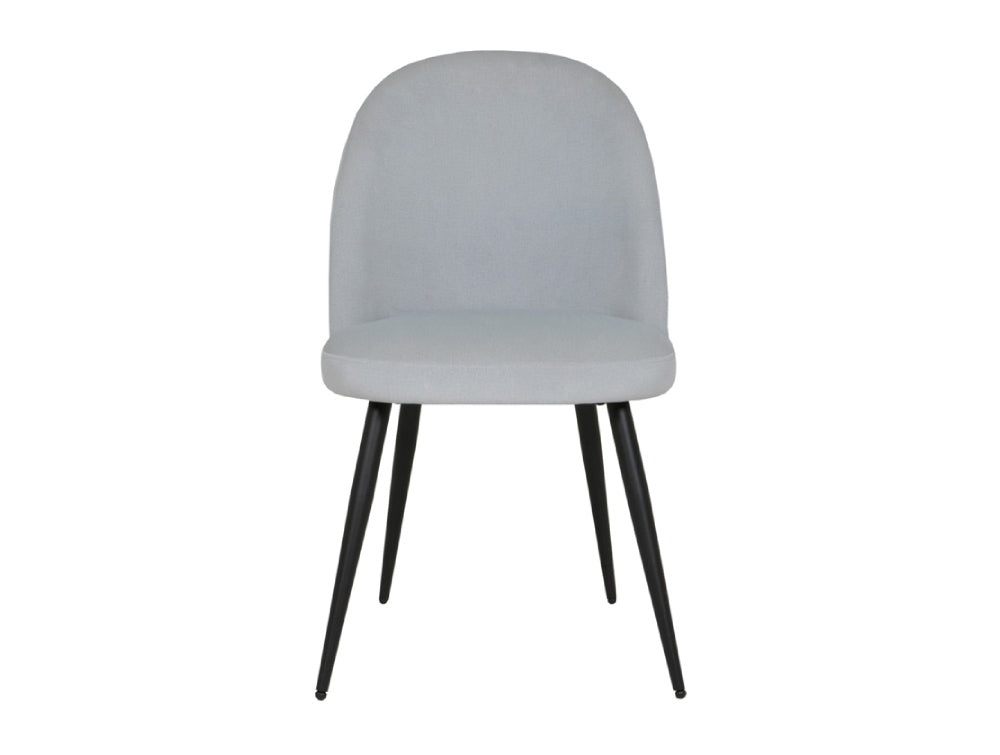 Belle Dining Chair Silver 2