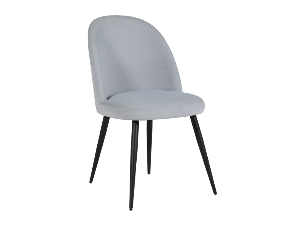 Belle Dining Chair Silver