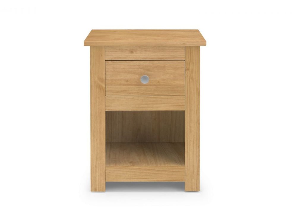 Bradley Bedside Table Waxed Pine 2