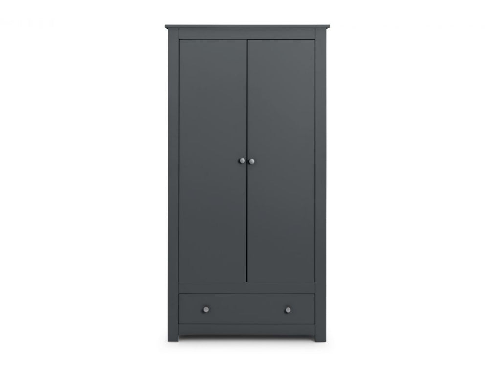 Bradley Wardrobe Anthracite 2