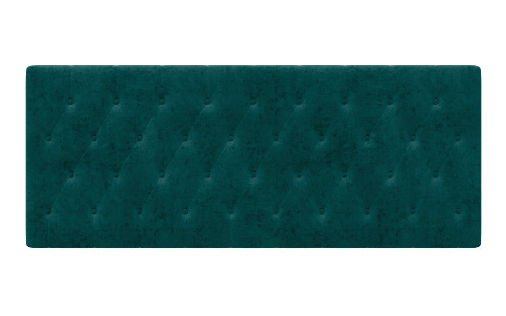 Aspen Headboard 24" High in Marble Peacock