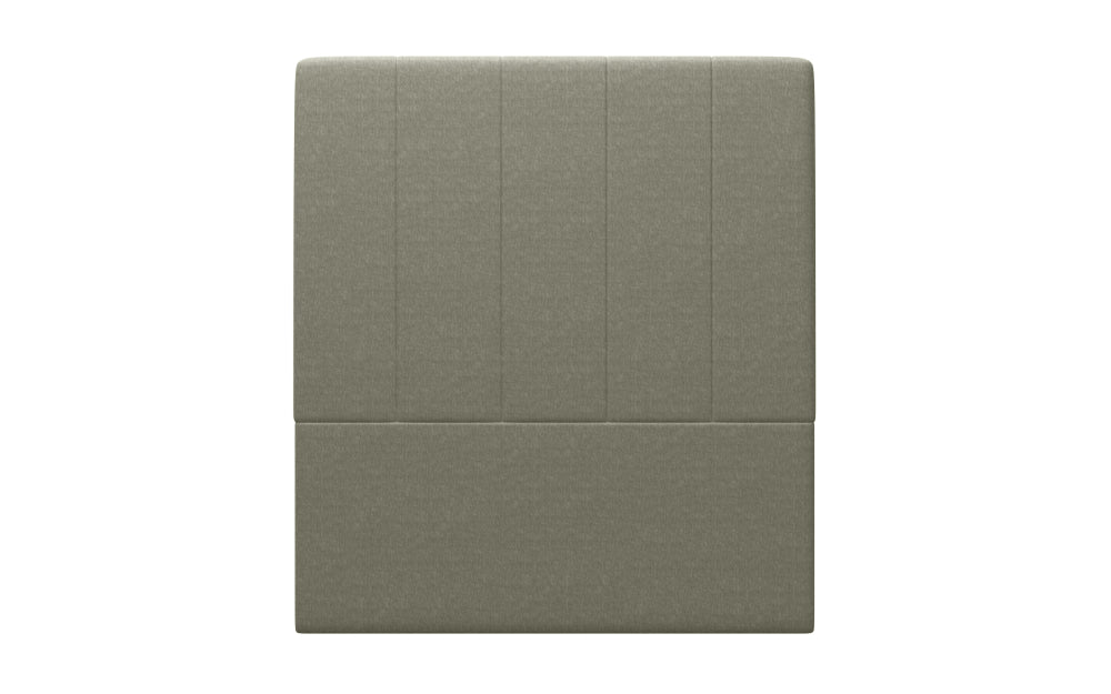 Belgrave Headboard 66" High in Graceland Silver
