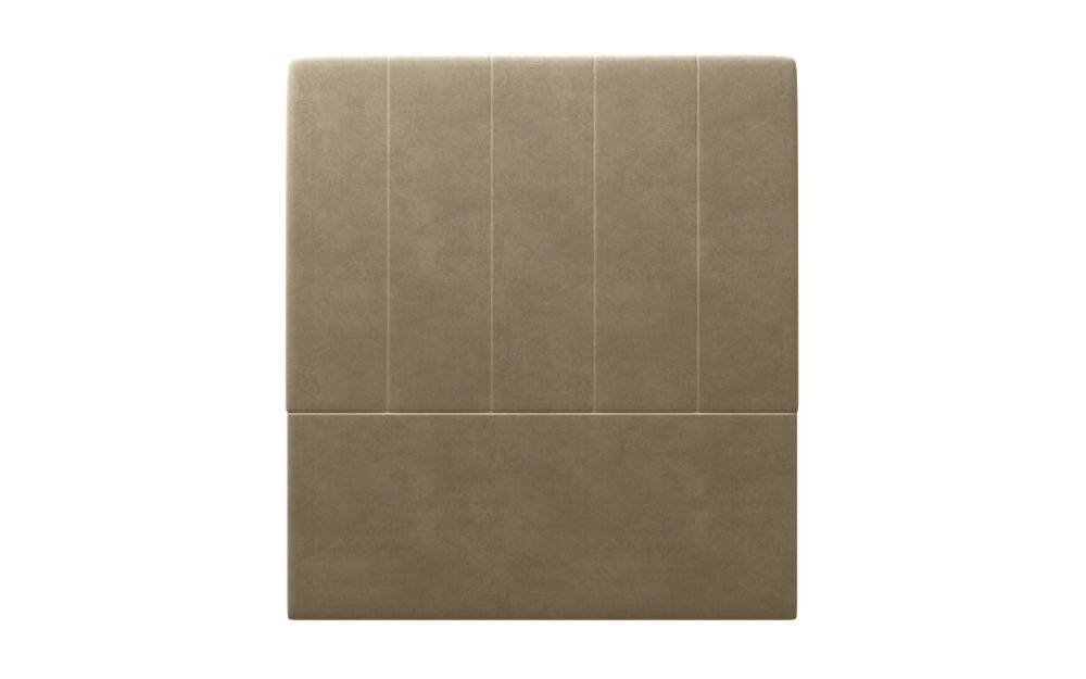 Belgrave Headboard 66" High in Plush Velvet Platinum