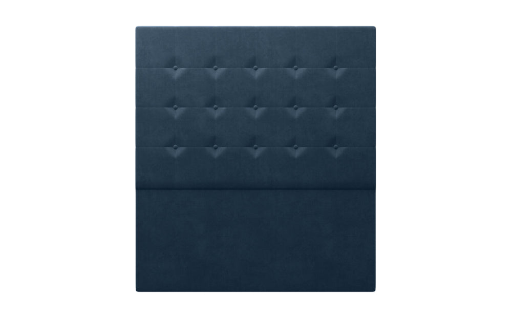 Cleveland Headboard 66" High in Plush Velvet Indigo