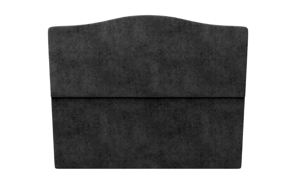 Corbett Headboard 48" High in Marble Gunmetal