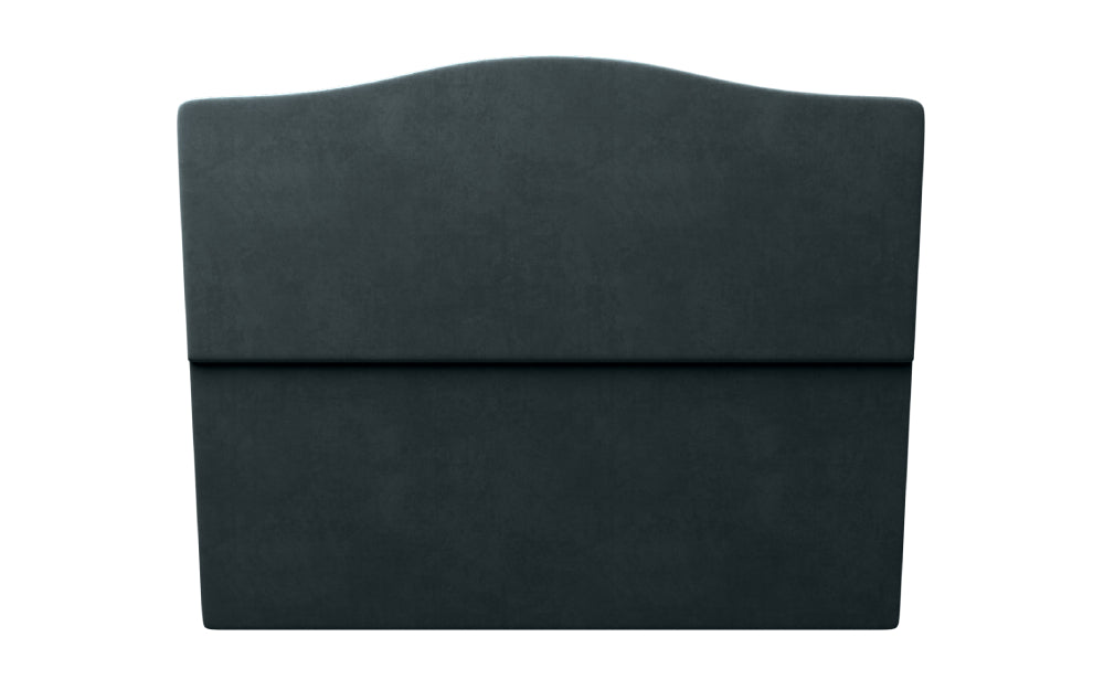 Corbett Headboard 48" High in Plush Velvet Steel