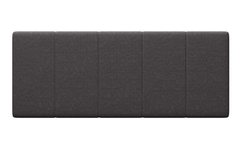 Deco Headboard 24" High in Graceland Mauve