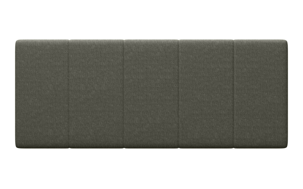 Deco Headboard 24" High in Graceland Pewter