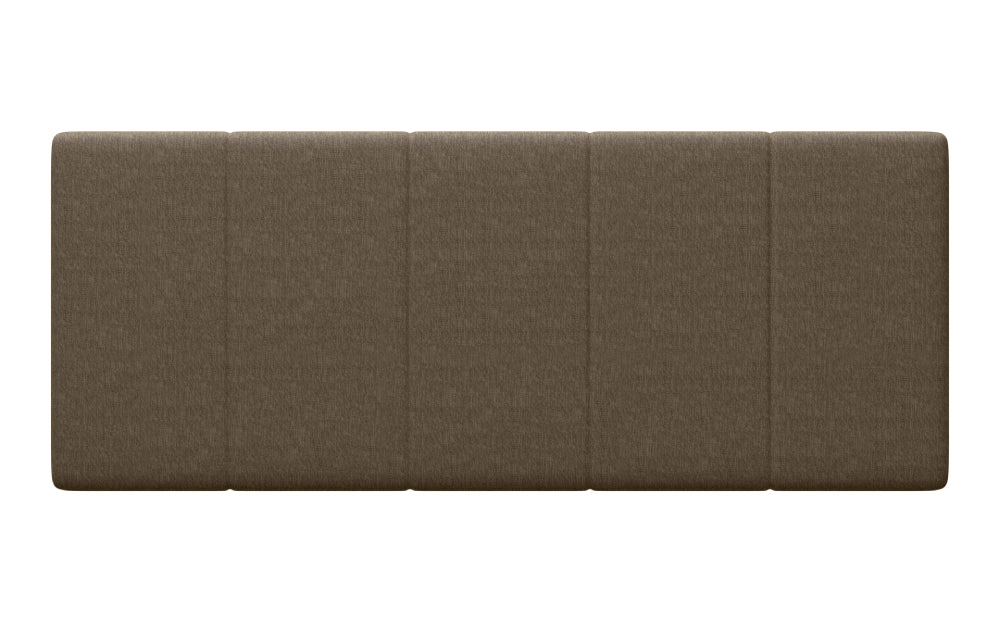 Deco Headboard 24" High in Graceland Taupe