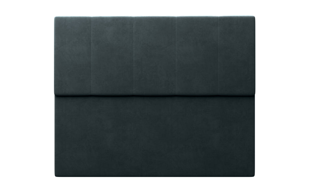 Glamour Headboard 48" High in Plush Velvet Steel