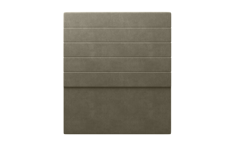 Grosvenor Headboard 66" High in Plush Velvet Slate