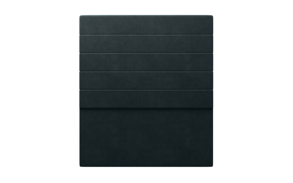 Grosvenor Headboard 66" High in Plush Velvet Steel