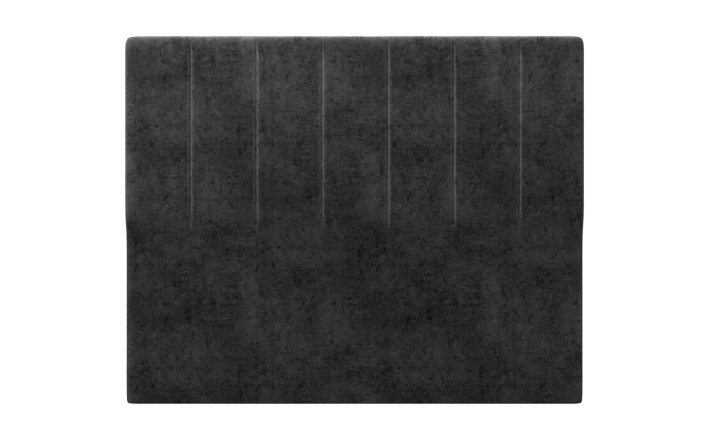 Hillside Headboard 48" High in Marble Gunmetal