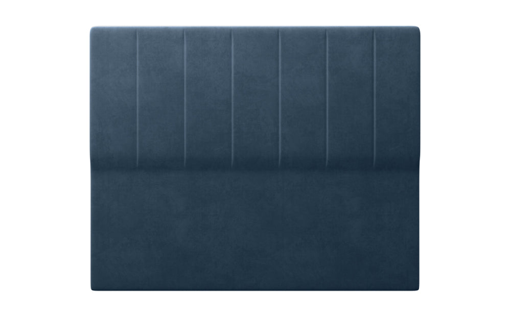 Hillside Headboard 48" High in Plush Velvet Indigo