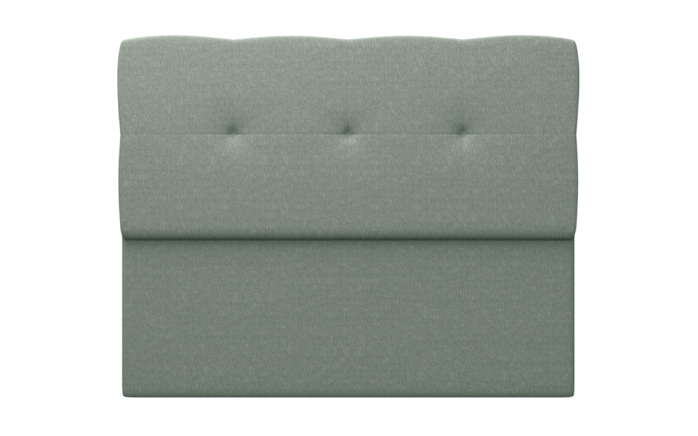 Monza Headboard 48" High in Graceland Duck Egg