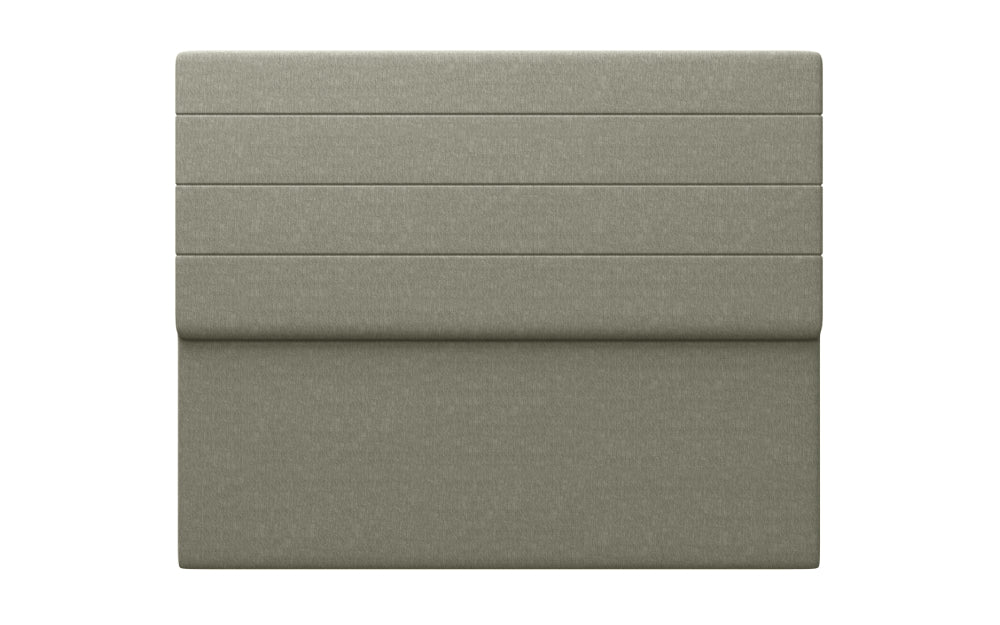 Olympia Headboard 48" High in Graceland Silver