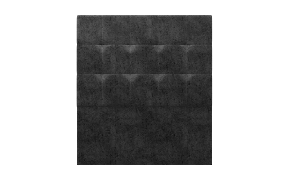 Parisian Headboard 66" High in Marble Gunmetal