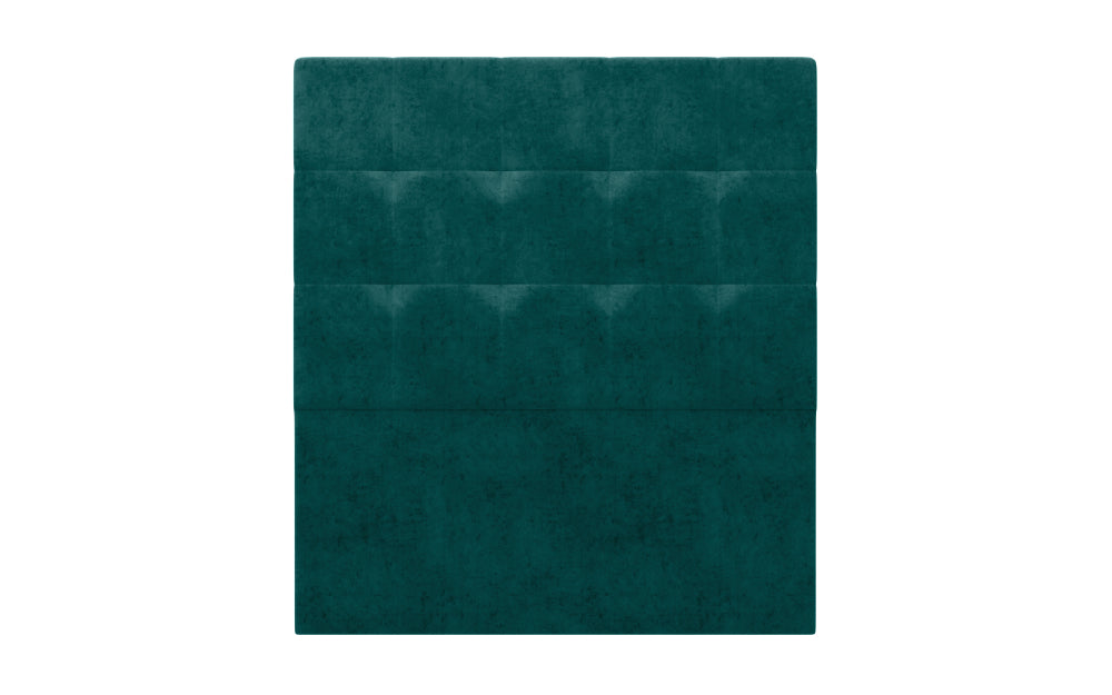 Parisian Headboard 66" High in Marble Peacock