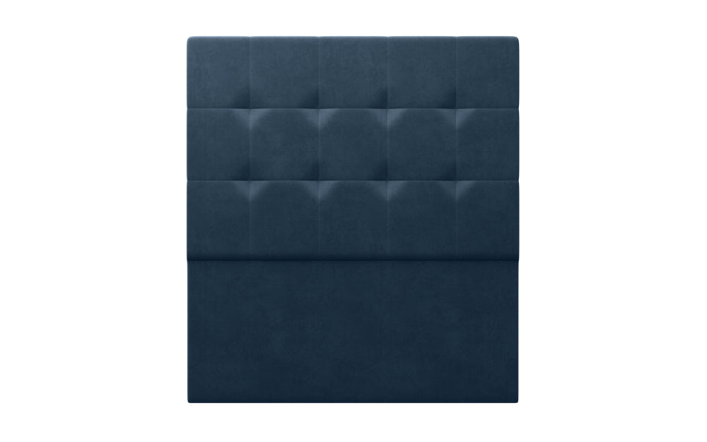 Parisian Headboard 66" High in Plush Velvet Indigo