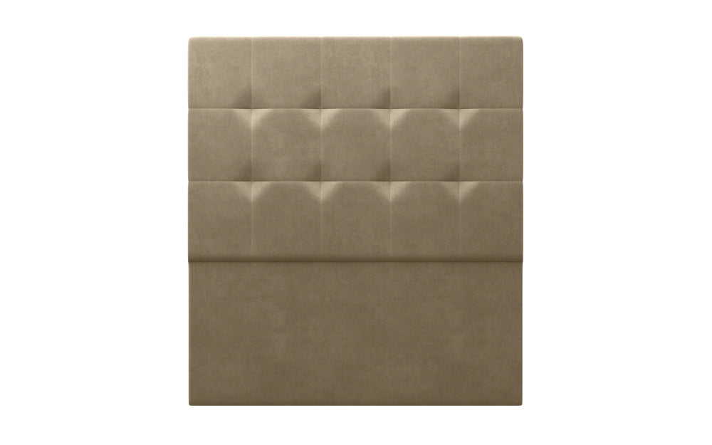 Parisian Headboard 66" High in Plush Velvet Platinum