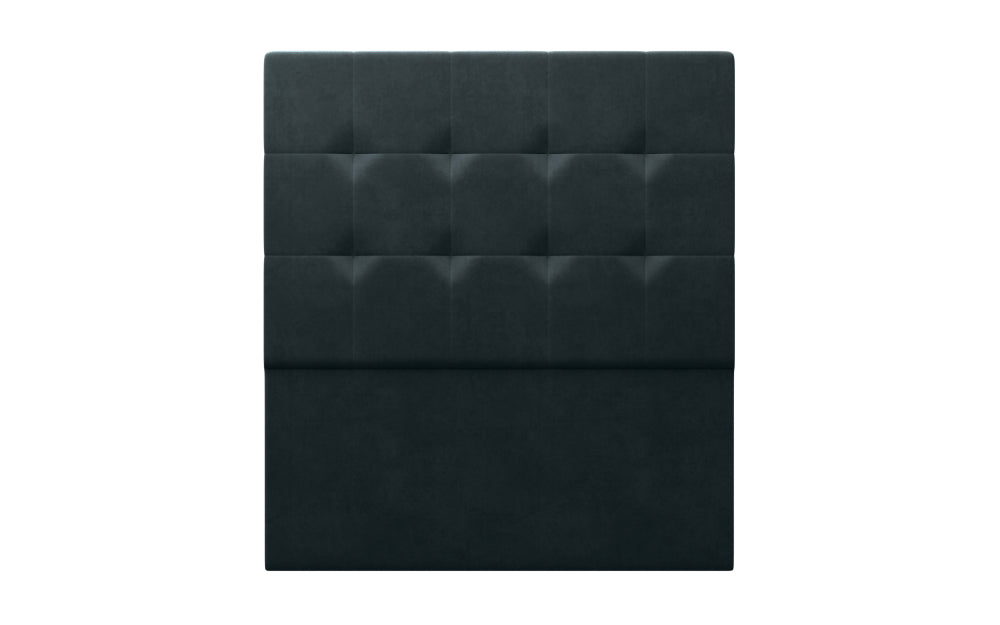 Parisian Headboard 66" High in Plush Velvet Steel