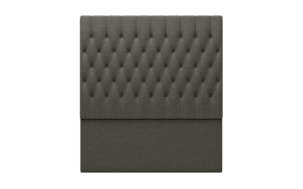 Riveria DB Headboard 66" High in Graceland Pewter