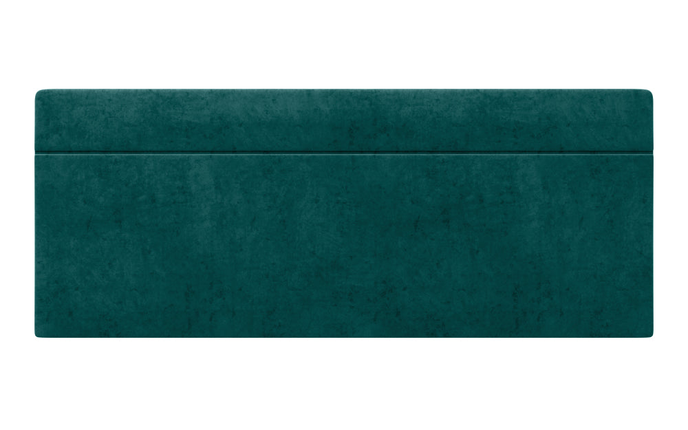Solitude Headboard 24" High in Marble Peacock