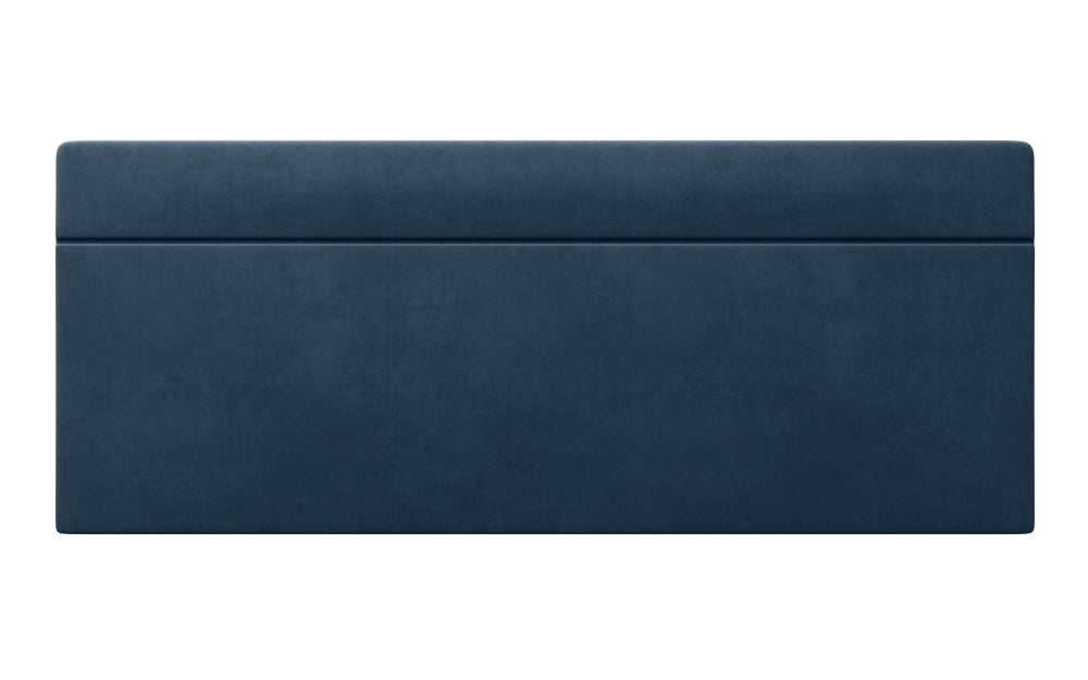 Solitude Headboard 24" High in Plush Velvet Indigo