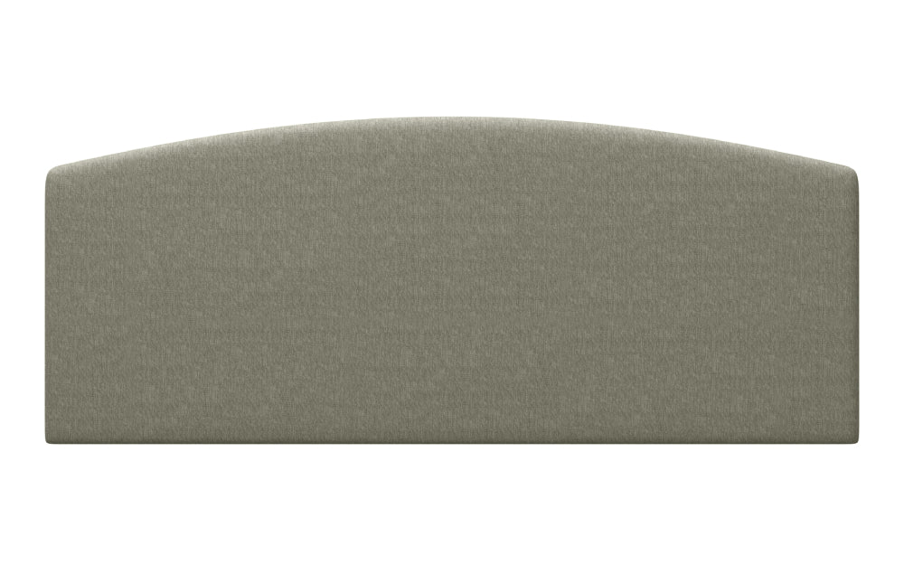 Vouge Headboard 24" High in Graceland Silver