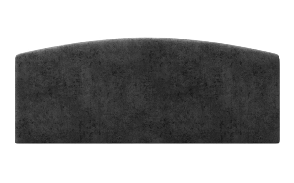 Vouge Headboard 24" High in Marble Gunmetal