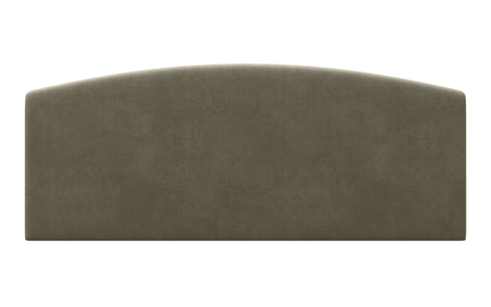 Vouge Headboard 24" High in Plush Velvet Slate
