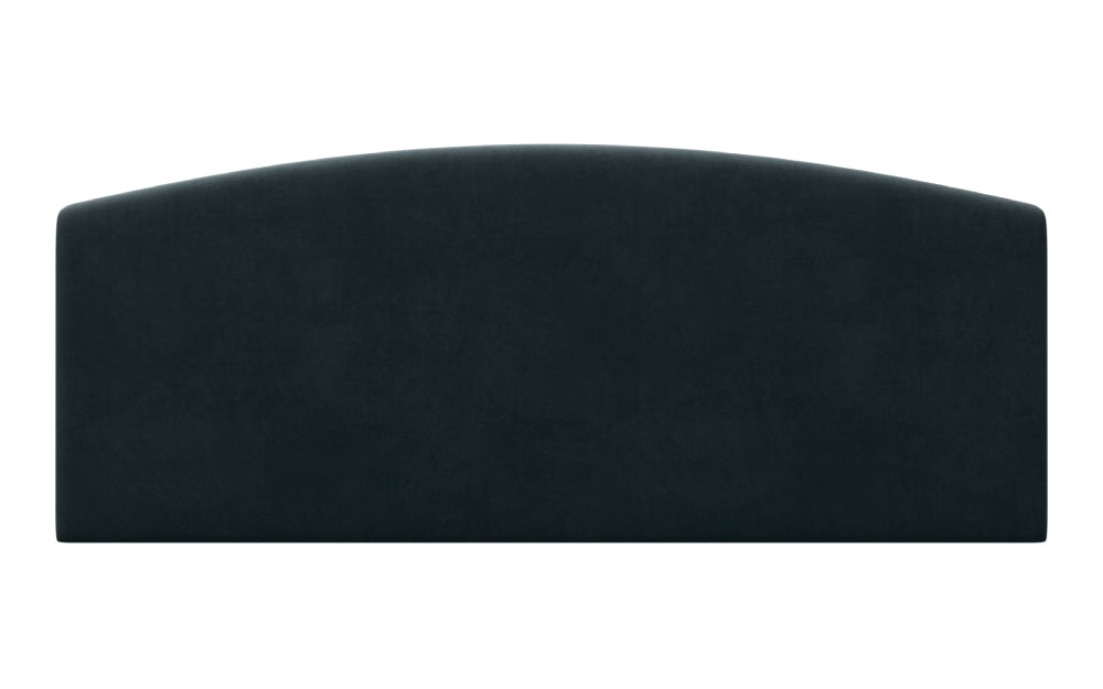 Vouge Headboard 24" High in Plush Velvet Steel